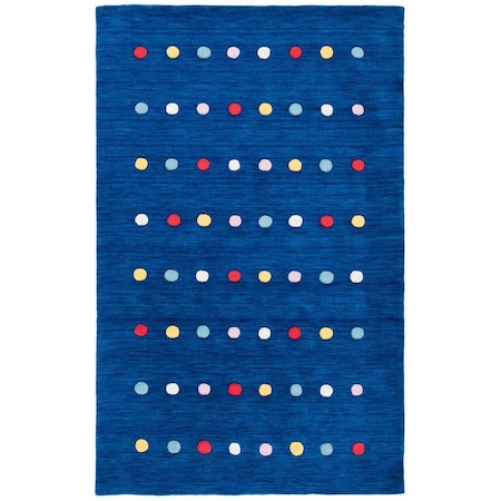 Safavieh 4 x 6 ft. Kids Hand Loomed Rectangle Area Rug, Navy SFK804N-4